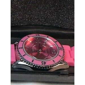 Gossip LIFT Pink Silicone Sport Watch